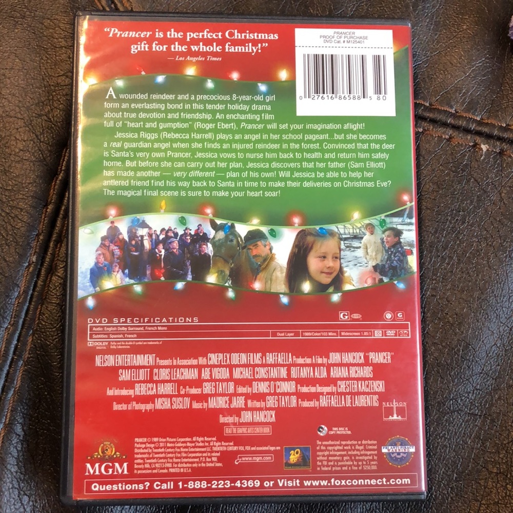 Prancer DVD - Picture 2 of 4